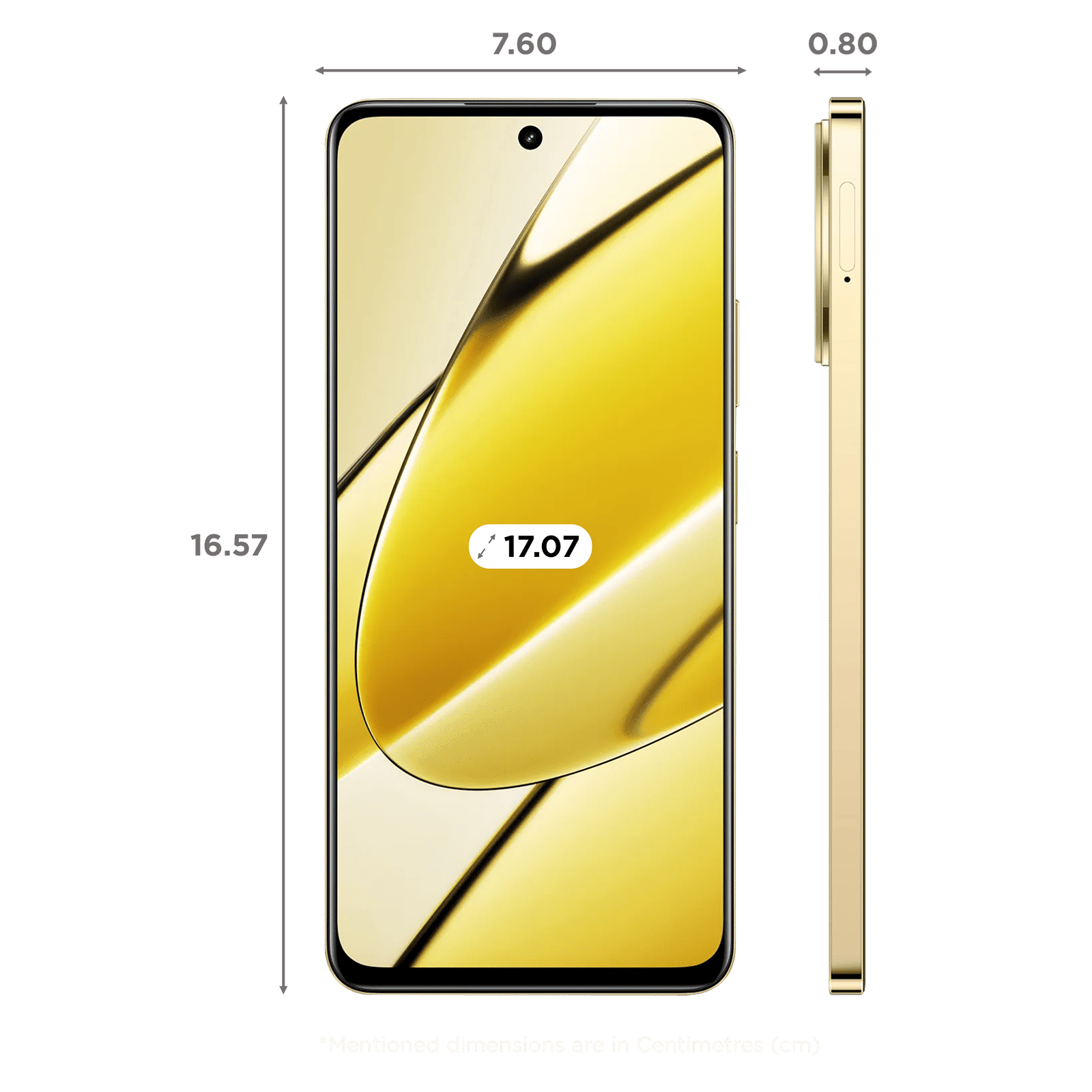 realme 11 5g glory gold 128 gb 8 gb ram